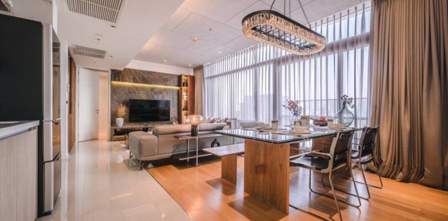 Кондоминиум с 2 спальнями в Бангкоке, Таиланд № 100143