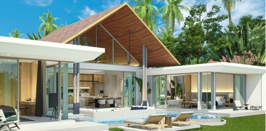 Villa in Bang Tao, Thailand 3 bedrooms № 99977