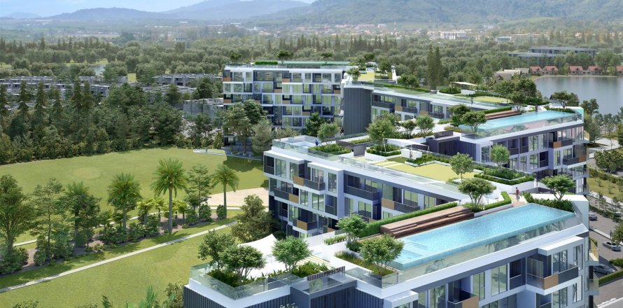 Condo à Bang Tao, Thaïlande, 2 chambres № 120769