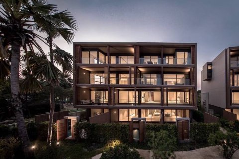 Дуплекс в Ча-аме, Таиланд с 3 спальнями  № 125847 - фото 1