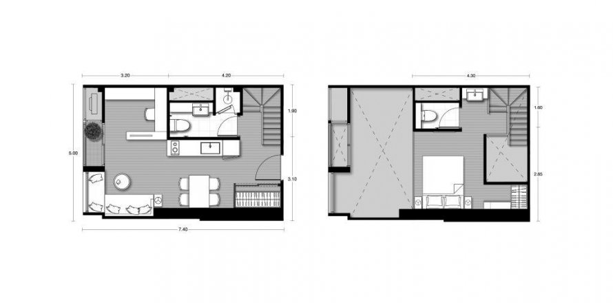 ЖК Noble Form Thonglor в Бангкоке, Таиланд № 85324 - фото 1