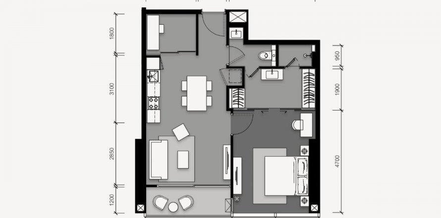 ЖК Tait 12 в Бангкоке, Таиланд № 25146 - фото 1
