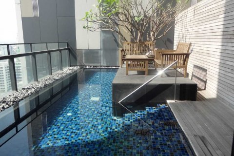 Кондоминиум с 3 спальнями в Ян Наве, Бангкок, Таиланд № 143853 - фото 13