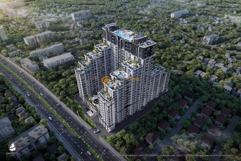 Студия в кондо на Пляж Джомтьен, Паттайя, Таиланд № 132135 - фото 2