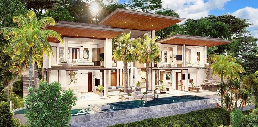 Villa à Mai Khao, Thaïlande 4 chambres № 86378