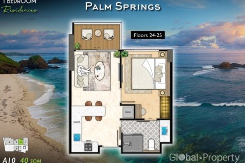 Condo à Pattaya, Thaïlande, 1 chambre  № 124854 - photo 16