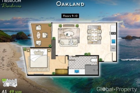 Condo à Pattaya, Thaïlande, 1 chambre  № 124854 - photo 17