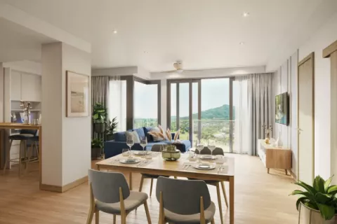 Квартира в Пхукете, Таиланд с 2 спальнями  № 130475 - фото 5