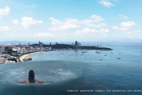 Квартира в Паттайе, Таиланд с 4 комнатами  № 123276 - фото 10