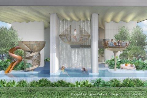 Квартира в Паттайе, Таиланд с 2 комнатами  № 123274 - фото 9