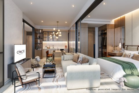 Квартира в Паттайе, Таиланд с 2 комнатами  № 123274 - фото 2