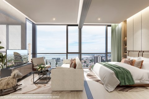 Квартира в Паттайе, Таиланд с 2 комнатами  № 123274 - фото 3