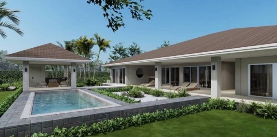 Вилла в Хуа Хине, Таиланд с 3 спальнями  № 85601