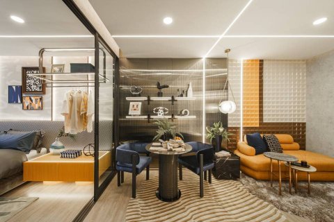 Condo in Din Daeng, Bangkok, Thailand, 1 bedroom  № 100955 - photo 1