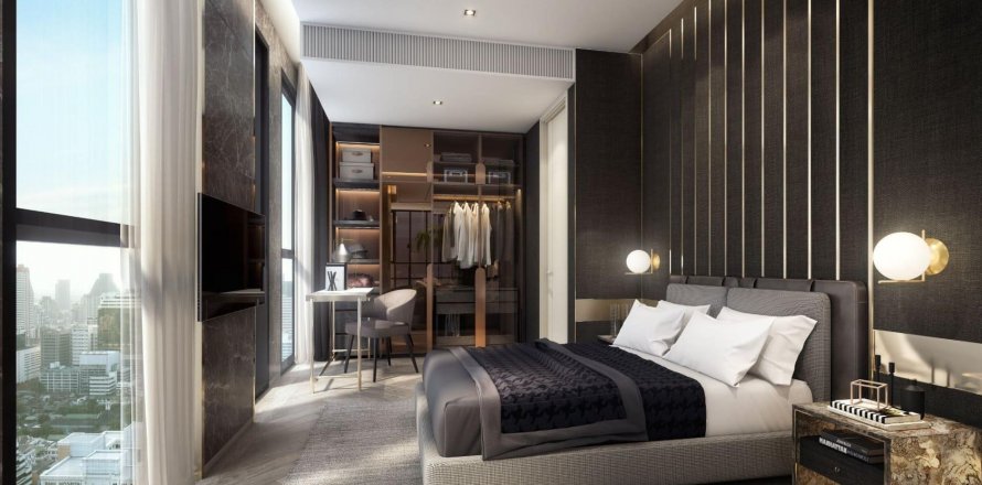 Дуплекс в The Reserve Sathorn, Бангкок, Таиланд с 2 спальнями  № 130806