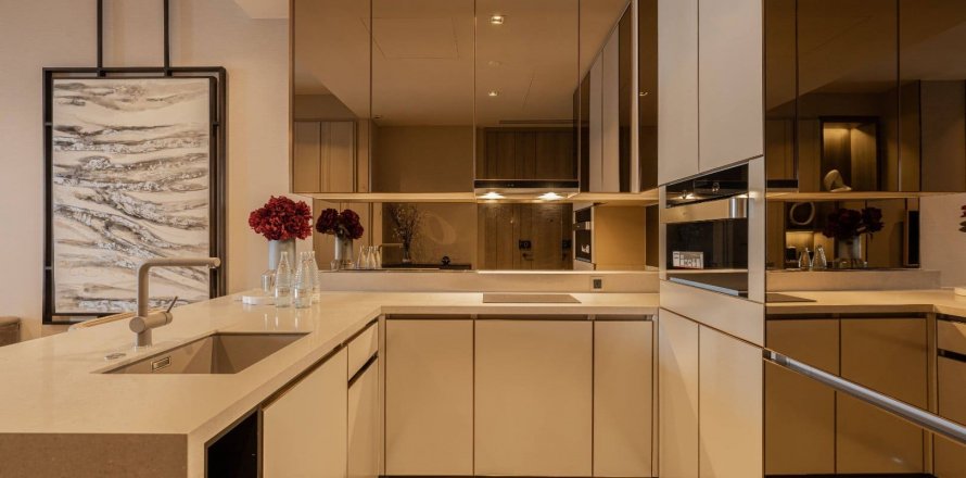 Квартира в The Reserve Sathorn, Бангкок, Таиланд с 1 спальней  № 130800