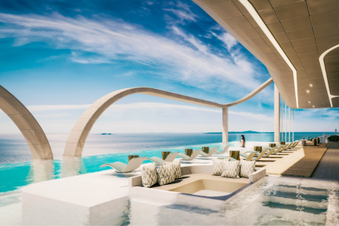 Квартира в Паттайе, Таиланд с 3 комнатами  № 123279 - фото 8