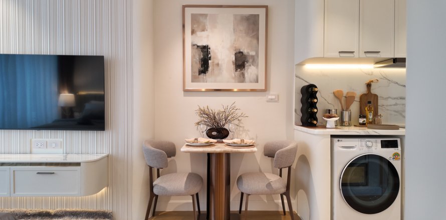 Квартира в Паттайе, Таиланд с 1 комнатой  № 123277