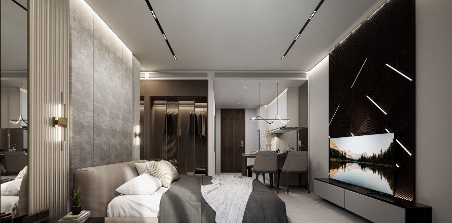 Студия в кондо на Пляже Лаян, Таиланд в Sun Hills Layan № 130504