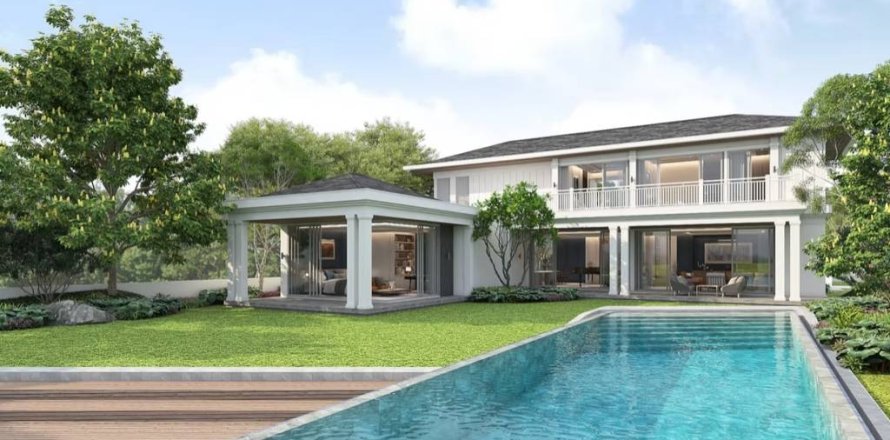 Villa à Hua Hin, Thaïlande 3 chambres № 124784