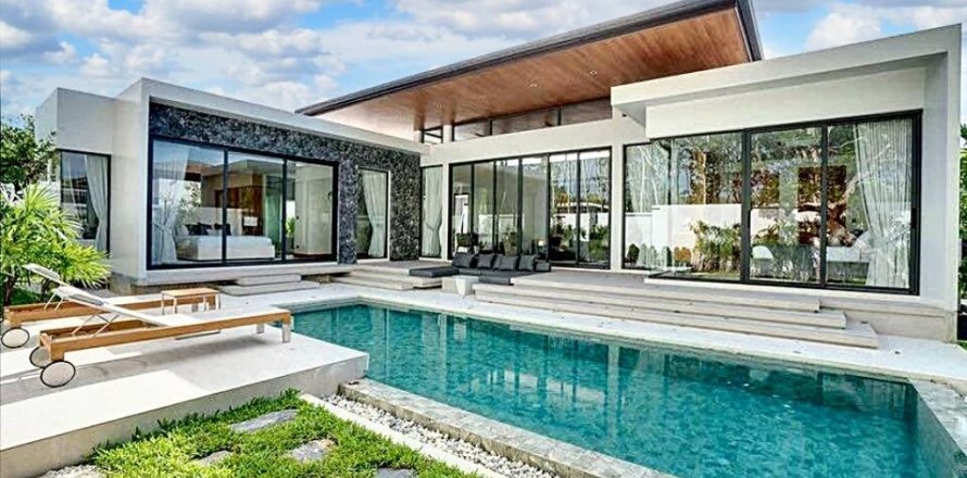 Вилла в Банг Тао, Таиланд с 4 спальнями  № 85655