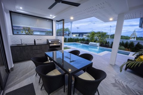 Дом в Хуа Хине, Таиланд с 3 спальнями  № 125409 - фото 4