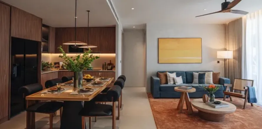 Condo à Bang Tao, Thaïlande, 3 chambres  № 104632