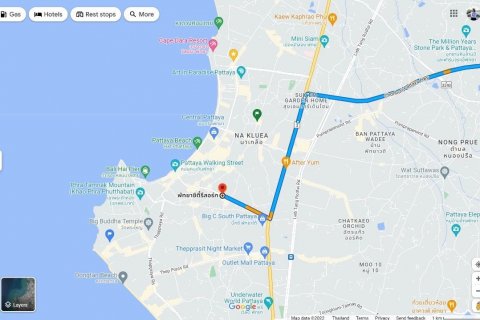 Кондоминиум с 1 спальней в Паттайе, Таиланд № 120303 - фото 15