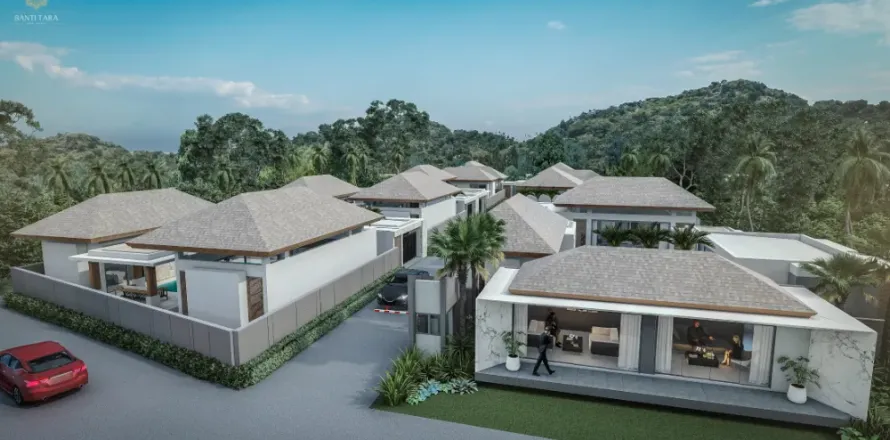 Villa à Ko Samui, Thaïlande 2 chambres № 107335