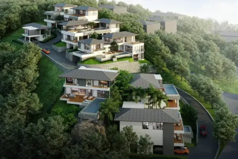 Villa à Ko Samui, Thaïlande 4 chambres № 107334