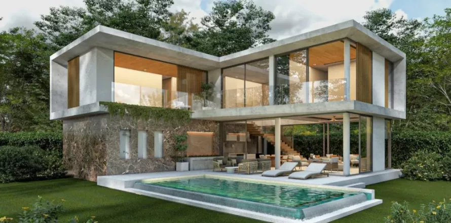 Villa à Phuket, Thaïlande 3 chambres № 123022