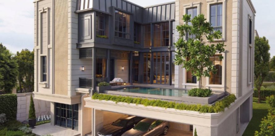 Maison à Lat Phrao, Bangkok, Thaïlande 4 chambres № 121032