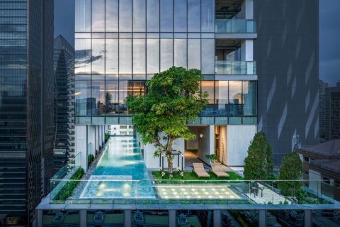 Кондоминиум с 2 спальнями в Патхум Ване, Бангкок, Таиланд № 126464 - фото 4