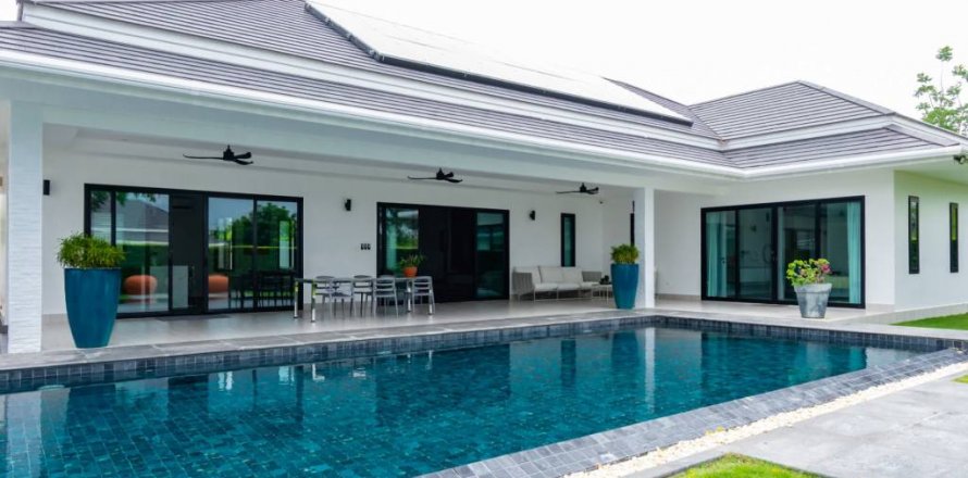 Вилла в Ча-аме, Таиланд с 4 спальнями  № 104920