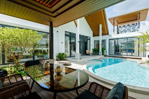 Вилла на Пляже Найтон, Таиланд с 4 комнатами  № 70407 - фото 15