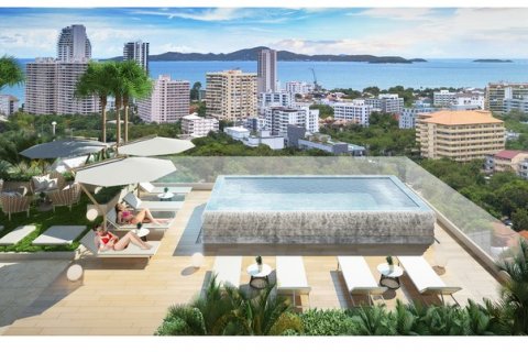 Квартира в Паттайе, Таиланд с 2 комнатами  № 130428 - фото 11