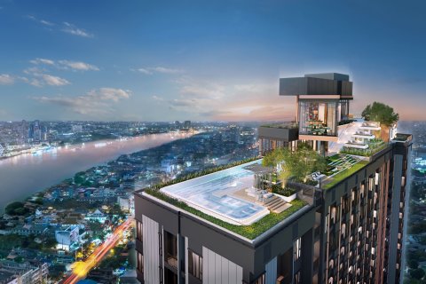 Condo in Khlong San, Bangkok, Thailand, 2 bedrooms  № 126433 - photo 3