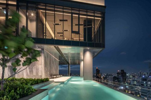 Кондоминиум с 2 спальнями в Бангкоке, Таиланд № 126431 - фото 6