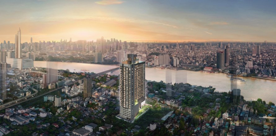 Condo à Khlong San, Bangkok, Thaïlande, 1 chambre  № 126432