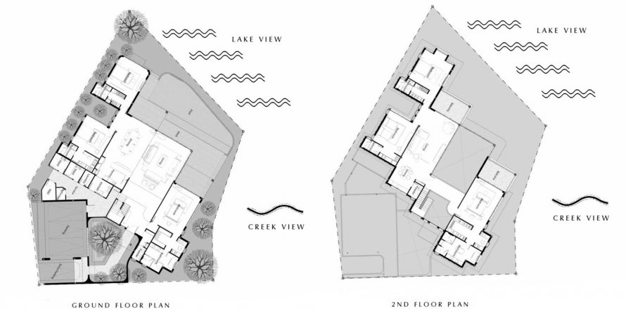 Планировка Виллы «6BR-46» 6 спален в ЖК Sri Panwa Lagoon