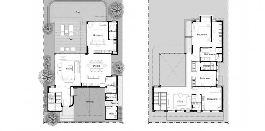 Hors-plan Sri Panwa Lagoon à Bang Tao, Thaïlande № 130567 - photo 1