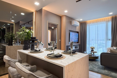 Квартира на Пляж Джомтьен, Паттайя, Таиланд с 2 спальнями  № 120232 - фото 6