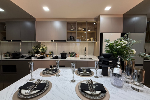 Квартира на Пляж Джомтьен, Паттайя, Таиланд с 2 спальнями  № 120232 - фото 7