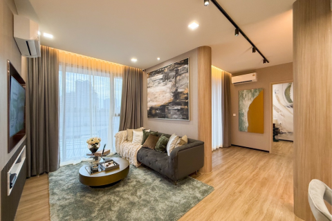 Квартира на Пляж Джомтьен, Паттайя, Таиланд с 2 спальнями  № 120232 - фото 2