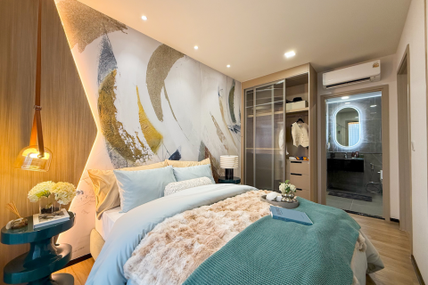 Квартира на Пляж Джомтьен, Паттайя, Таиланд с 2 спальнями  № 120232 - фото 12