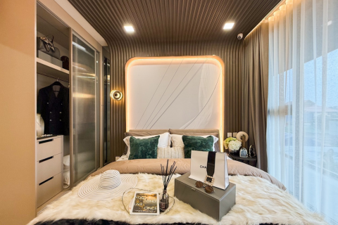 Квартира на Пляж Джомтьен, Паттайя, Таиланд с 2 спальнями  № 120232 - фото 18