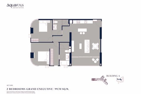 Квартира на Пляж Джомтьен, Паттайя, Таиланд с 2 спальнями  № 120232 - фото 22