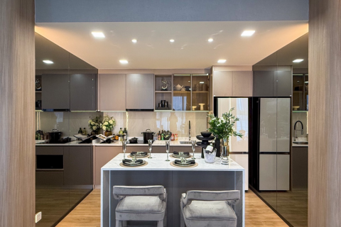 Квартира на Пляж Джомтьен, Паттайя, Таиланд с 2 спальнями  № 120232 - фото 4