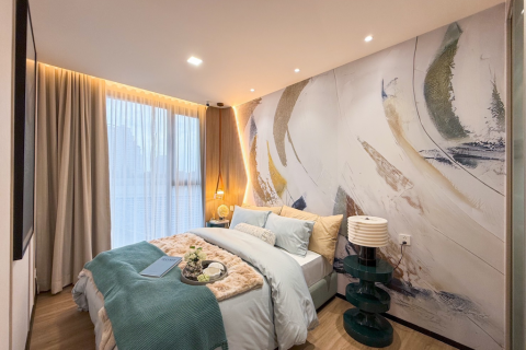 Квартира на Пляж Джомтьен, Паттайя, Таиланд с 2 спальнями  № 120232 - фото 11