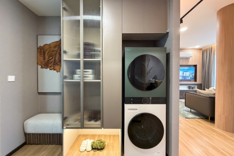 Квартира на Пляж Джомтьен, Паттайя, Таиланд с 2 спальнями  № 120232 - фото 9